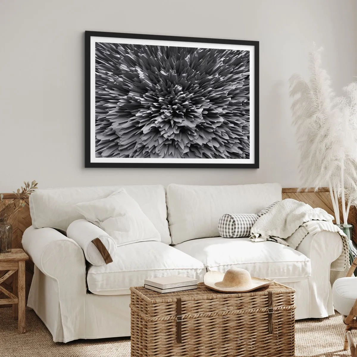 Poster in black frame - It Can's Be Any Sharper - 70x50 cm