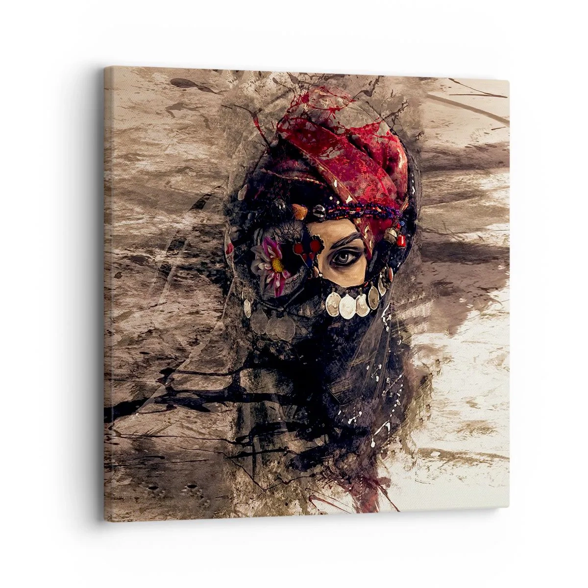 Canvas picture - At Least Worrying - 30x30 cm