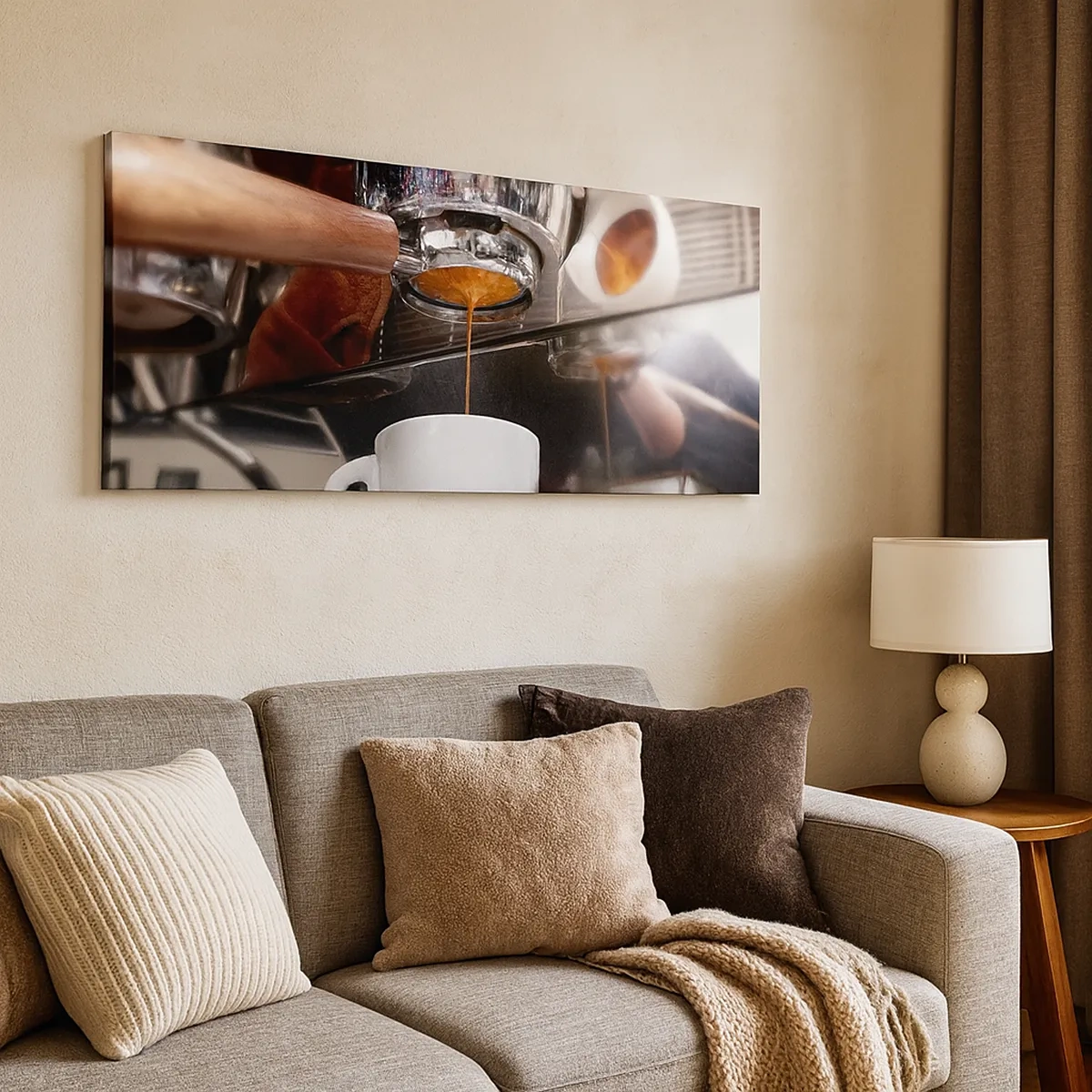 Canvas picture - Good Moment of the Day - 30x30 cm