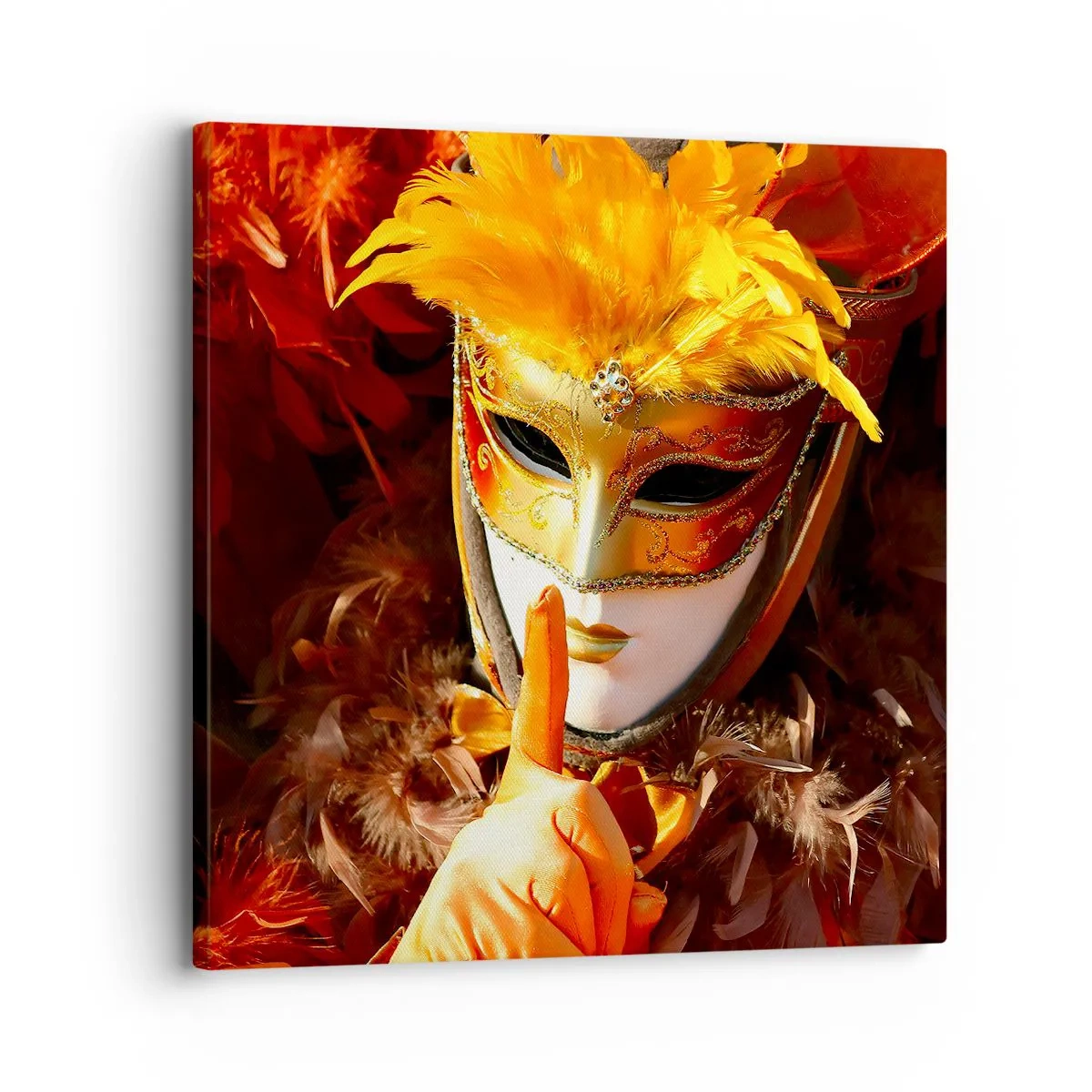 Canvas picture - Secret Is Part of the Game - 30x30 cm