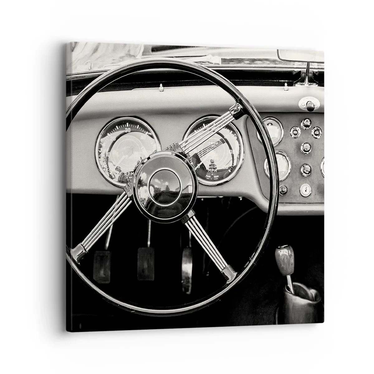 Canvas picture - Collector's Dream - 30x30 cm