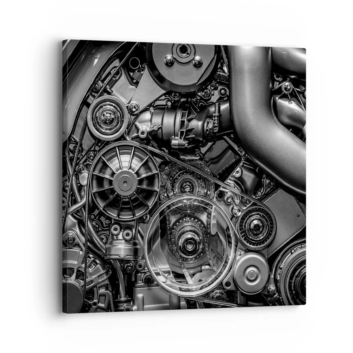 Canvas picture - Poetry of Mechanics - 30x30 cm