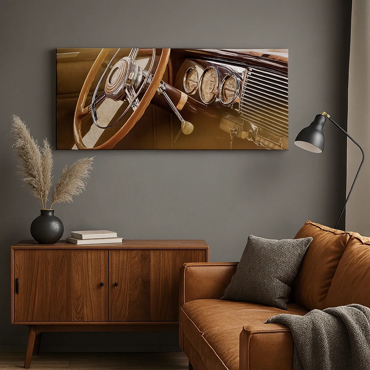 Canvas picture - Breath of Luxury form the Past - 30x30 cm