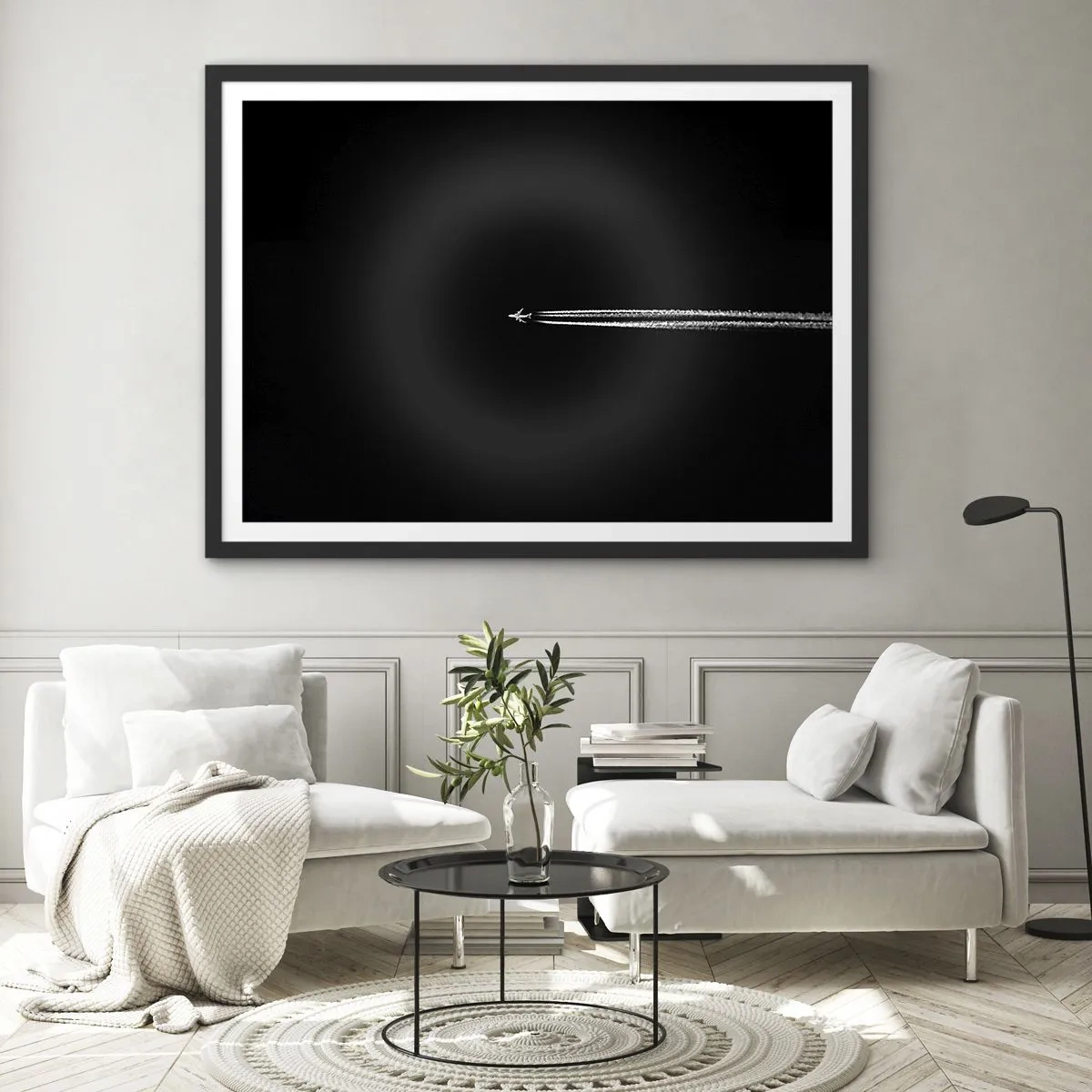 Poster in black frame - Into Another Dimension - 70x50 cm