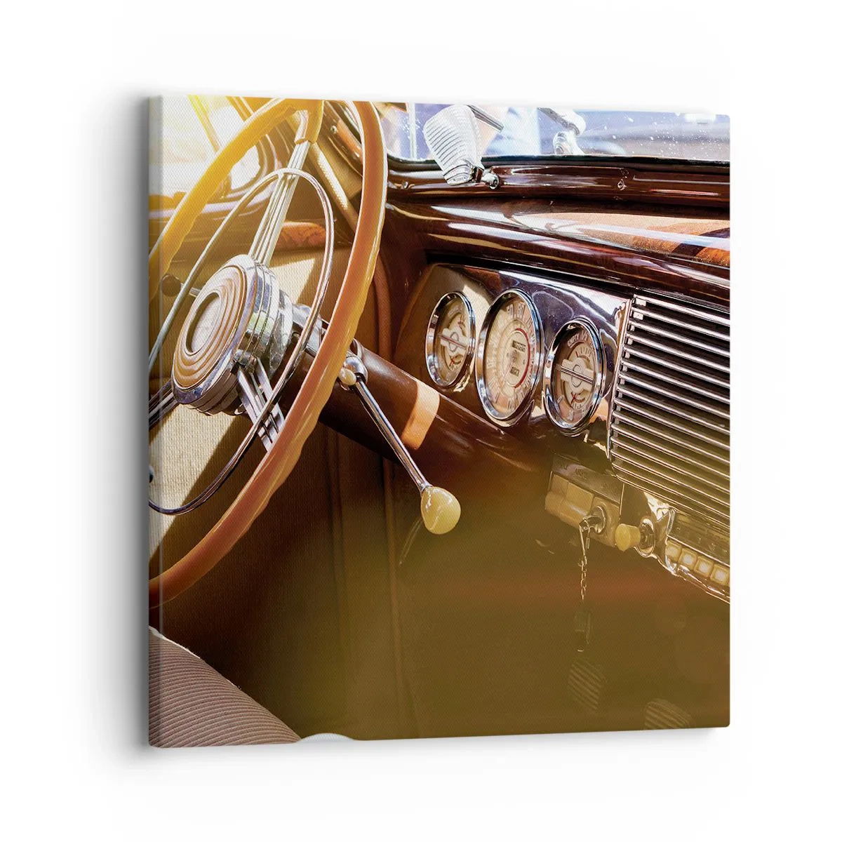 Canvas picture - Breath of Luxury form the Past - 30x30 cm