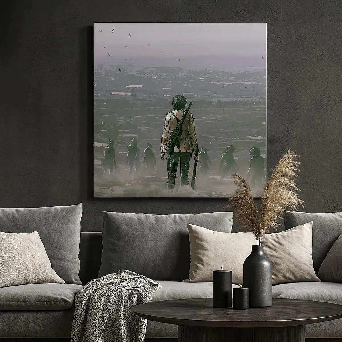 Canvas picture - Last Man Standing - 30x30 cm