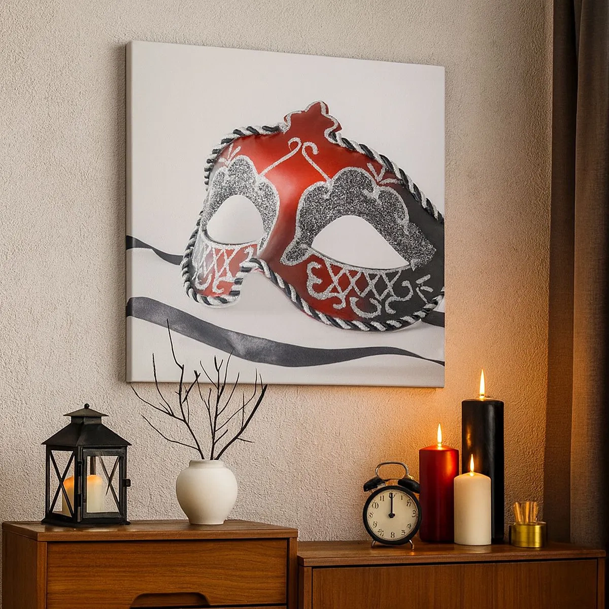 Canvas picture - Invitation to a Ball - 30x30 cm